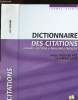 Cita-Dico : dictionnaire des citations , maximes, dictons et proverbes français. Decker Thomas
