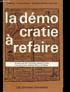 La démocratie à refaire