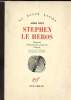 Stephen le h&eacute;ros : Fragment de la premi&egrave;re partie de Dedalus. Joyce James