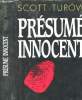 Présumé Innocent. Turow Scott