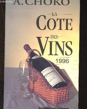 La cote des vins 1996. Choko A.
