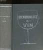 Dictionnaire du vin. Renouil Yves, de Tarversay Paul