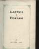 Lettres de France - 3 février 1947. Henriot Emile, Duc de la Force, Roy Jules, Vercel