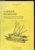 Langue Nengone : proposition d'écriture - La Xinamomo Penen Nengone (Langue canaque n°8). Anonyme