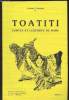 Toatiti : Contes et légendes de Mare ( Langues Canaques n°9 - recueil 1). Anonyme