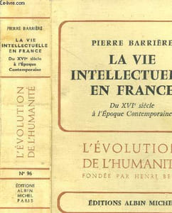 La vie intellectuelle en France