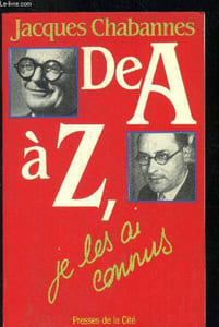 Je les ai connus (de A à Z)
