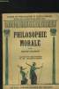 Philosophie morale - Classes de philosophie et de mathématique. Guillemain Bernard