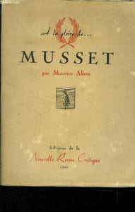 A la gloire de ... Musset