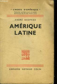 Amérique latine. Siegfried André