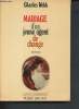"Mariage d'un jeune agent de change ( Collection ""un ton nouveau"")". Webb Charles