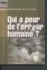 Qui a peur de l'erreur humaine ?. De Keyser Véronique