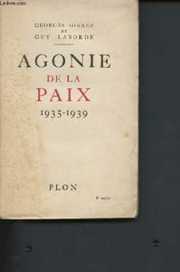 Agonie de la paix 1935-1939