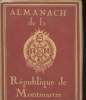 Almanach de la république de Montmartre - 1931. Anonyme
