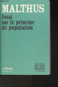 Essai sur le principe de population