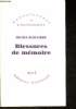 "Blessures et mémoire (Collection ""Connaissance de l'Inconscient"")". Schneider Michel