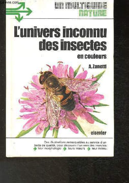 L'univers inconnu des insectes. Zanetti A.