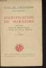 "Signification du Marxisme- suivi d'une initiation bibliographique à l'oeuvre de Marx et d'Engel par Ch.-F. Hubert (Collection ""bases de ...