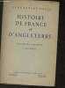 Histoire de France et d'Angletterre- La rivalité l'entente l'alliance. Albert-Sorel Jean