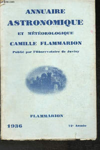 Annuaire Astronomique et météorologique pour 1936- 72e Année