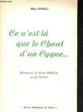Ce n'est là que le chant d'un Cygne.... Corelli Nita