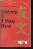 Lettres ) Yeou-Wen - Souvenirs de Chine. Bergeron Marie-Ina