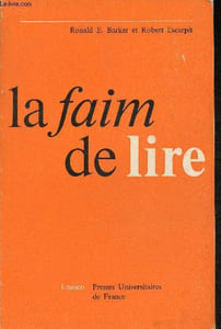 La faim de lire