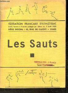 "Les cahiers de l'Athlétisme- Les sauts(Collection ""Fédération Française d'Athlétisme"")"
