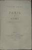 Paris et Rome- Introduction du livre Depuis L'exil. Hugo Victor