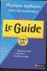 Le Guide ABC Bac- Physique appliquée- Term STI génie électronique. Geoffroy Didie