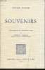 "Souvenirs (Collection ""Histoire des idées et critique littéraire""n°133)". Estaunié Edouard, Cesbron Georges