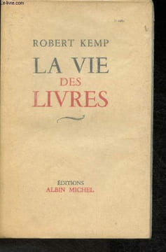 La vie des livres. Kemp Robert