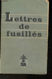 Lettres de fusillés