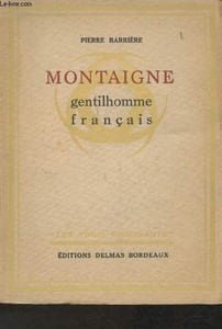 Montaigne gentilhomme français