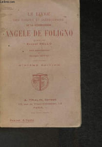 Le livre des visions et instructions de la bienheureuse Angèle de Foligno