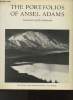 The portfolios of Ansel Adams- Texte en anglais.. Adams Ansel