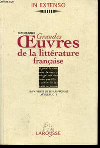 "Dictionnaires: Grandes Oeuvres de la littérature française (Collection ""In extenso"")+Coupures de presse"