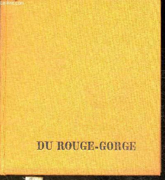 Célébration du Rouge-Gorge. Masson Loys