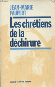 "Les chrétiens de la déchirure (Collection ""Essais"")"