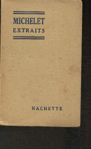 Extraits de Michelet