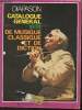 Diapason- Catalogue Général 1974 de musique classique et de diction-Sommaire: La liste des étiquettes françaises- Le répertoire des disques: De ...