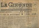 La Gironde Républicain- organe du parti Républicain de la liberté- N°14 (1re année)- 20 Juillet 1946. Collectif