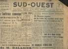 Sud-Ouest- N&deg;586 (2&egrave;me ann&eacute;e-) -17 Juillet 1946-Sommaire: Alors que la conf&eacute;rence &eacute;conomique a abouti &agrave; un accord de principe sur les 25% M. Bidault ...