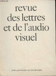 Revue des lettres et de l'audio-visuel-Sommaire: Mue par François Billetdoux- Nous autres, héritiers de Victor Hugo ou le Domaine public payant par François Caradec- Projet relatif par Laurent Duvillier- Enseigner la création de textes par Jean Guenot- Le