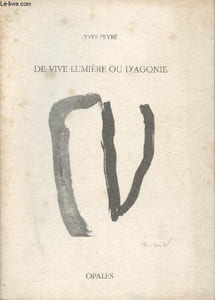 De vive lumière ou d'agonie