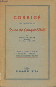 Corrigé des exercices du cours de comptabilité (classes de Seconde Commerciale)