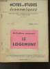 Notes et études économiques- n°4 1982 n°spécial :Le logement. Collectif