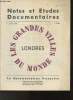 Notes et études documentaires n°3466 27 Février 1968-Sommaire: La croissance, cadre naturel et phases de développement- Les bases économiques de ...