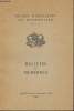 Société d'émulation de Monbéliard- Bulletin et mémoires Volume LXXVI, Fascicule n°103- 1980- Sommaire: Une recherche en cours sur l'habitat fortifié ...