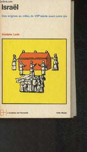 "Israël, des origines au milieu du VIIIe siècle avant notre ère (Collection ""L'évolution de l'humanité"")"